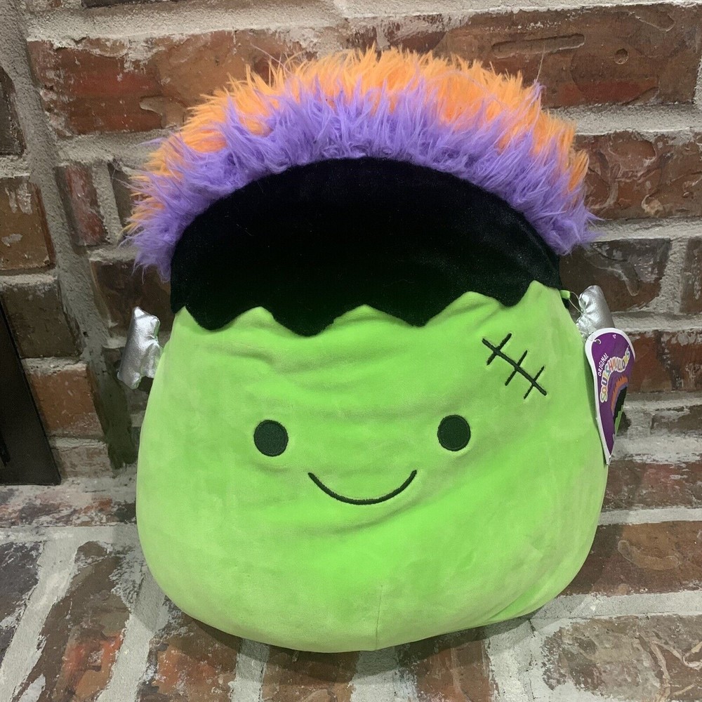 Kellytoy Squishmallow Halloween Squad 2021 Frankie 12" Soft Plush Fuzzy …